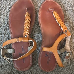 American Eagle Outfitters Women's Tan Sandals